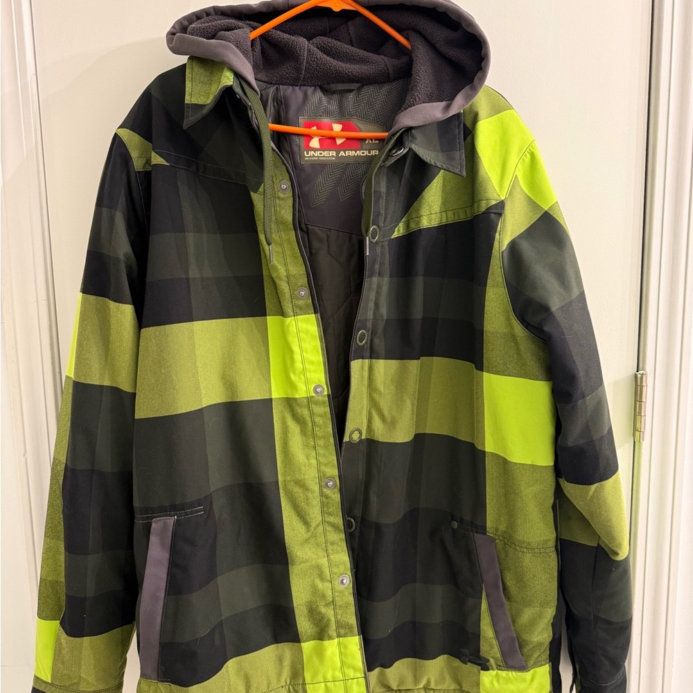 Under Armour Black and Gray Jacket